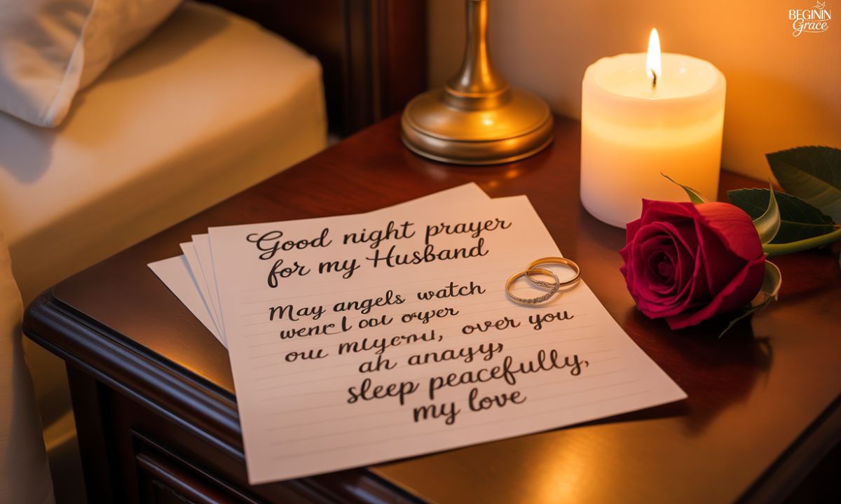 150+ Best Messages and Good Night Prayer for My Husband