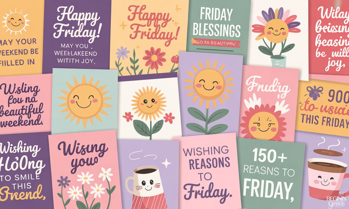 150+ Friday Blessings for a Happy Weekend – Cute Pics (2026)\