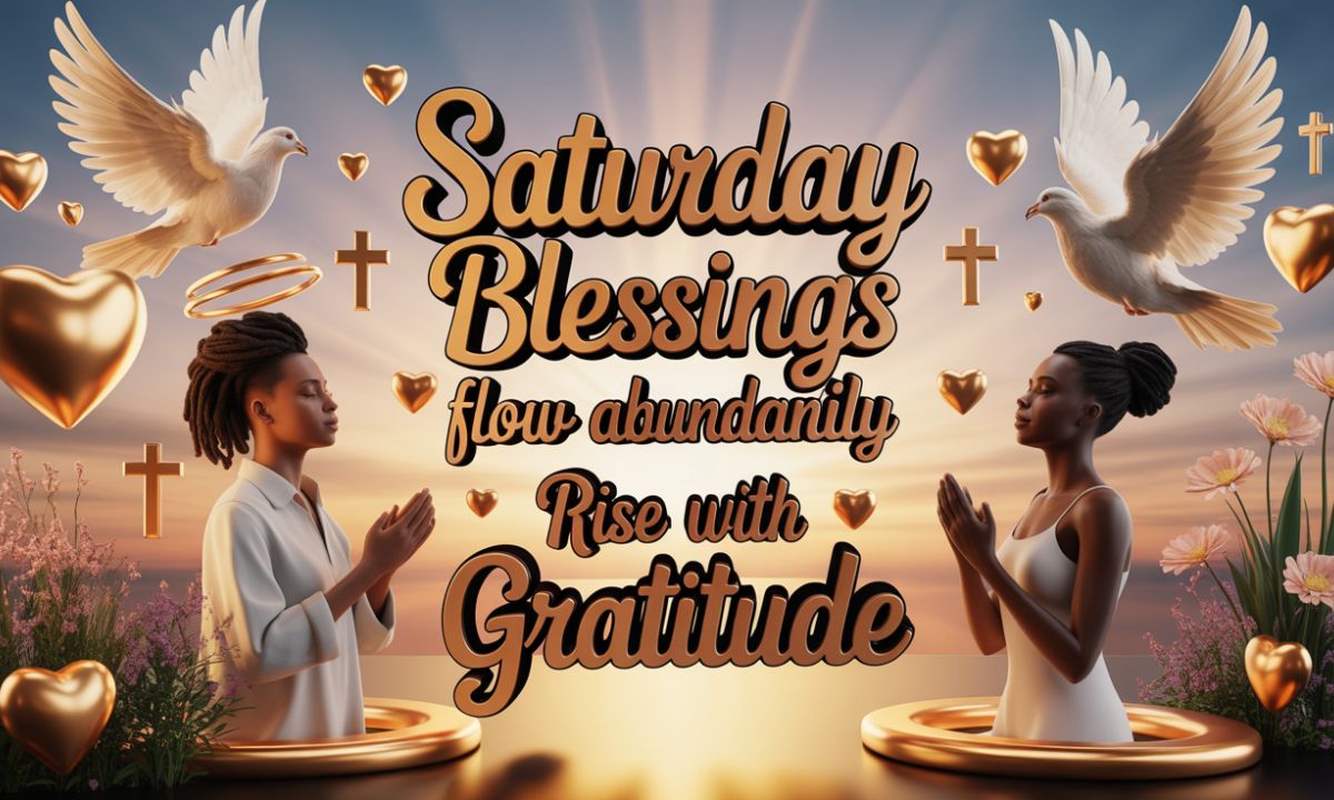 210+Spiritual African American Saturday Morning Blessings and Quotes