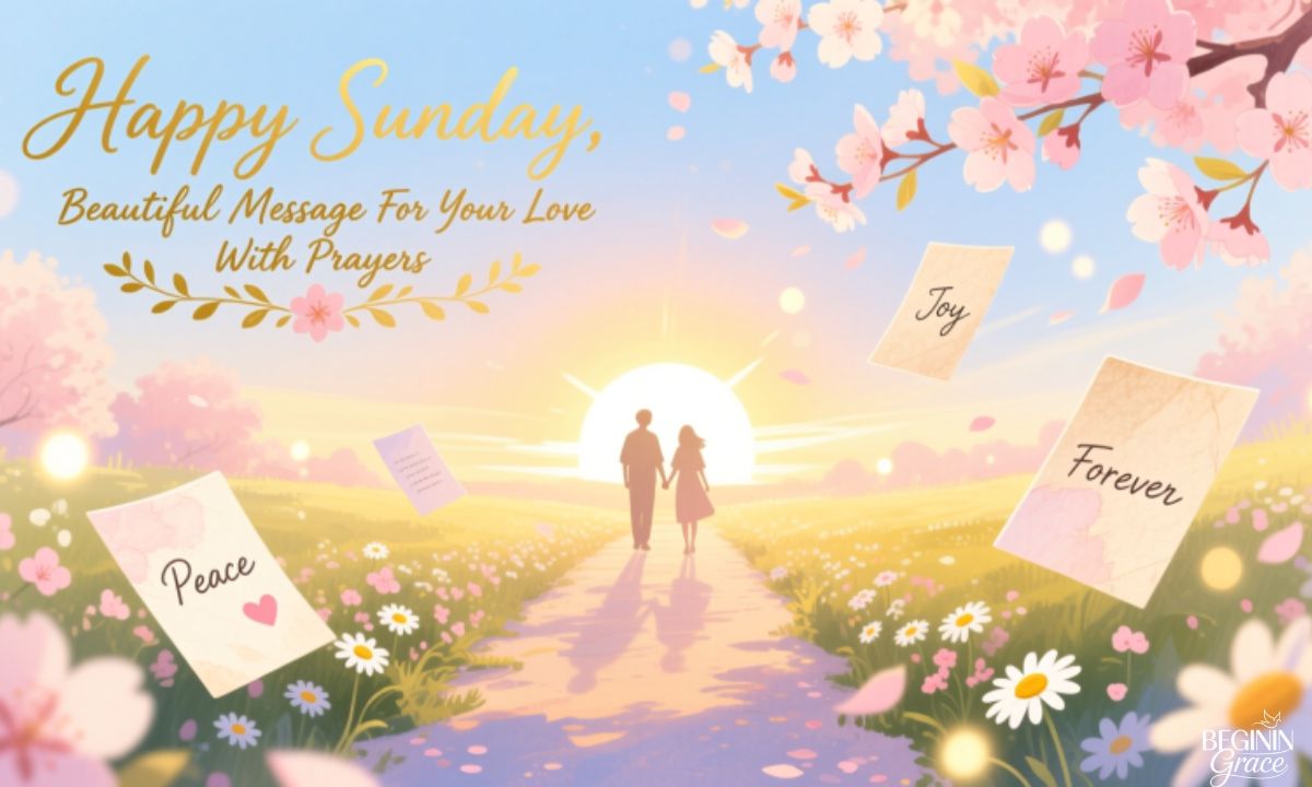 250+ Happy Sunday Beautiful Message For Your Love With Prayers