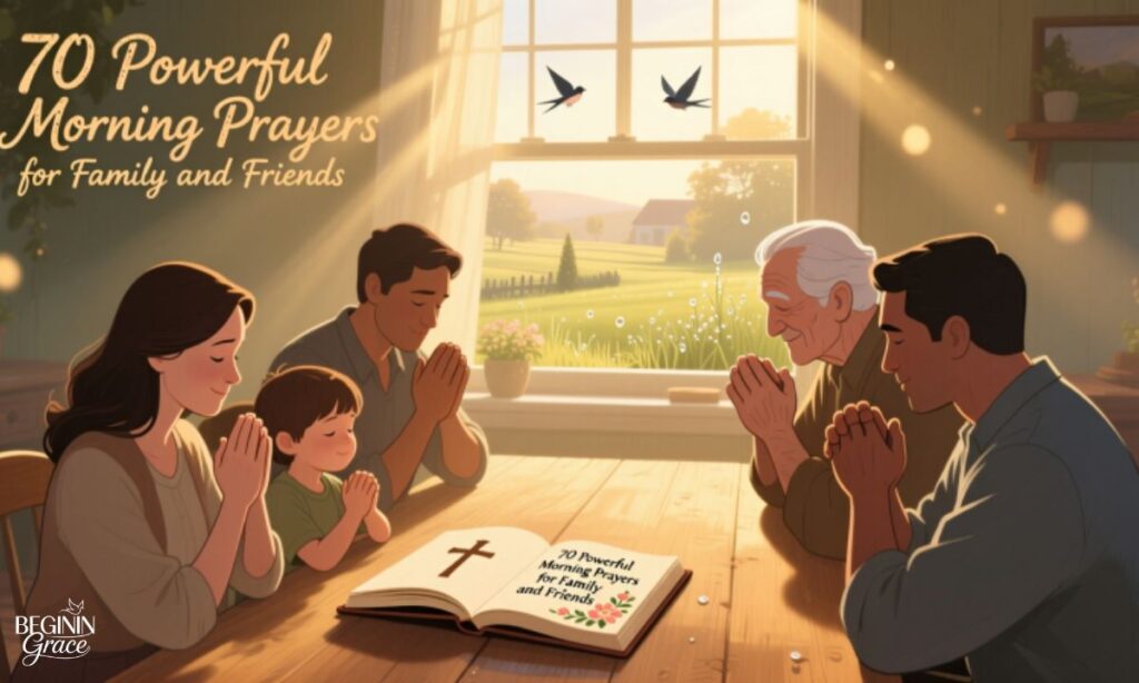 70 Powerful Morning Prayers for Family and Friends