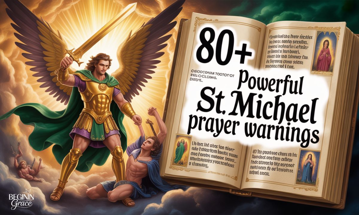 80+ Powerful St Michael Prayer Warnings