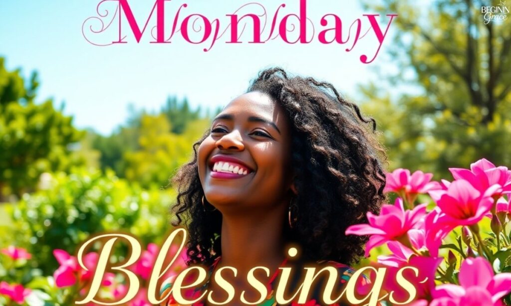African American Monday Blessings Images for Instagram