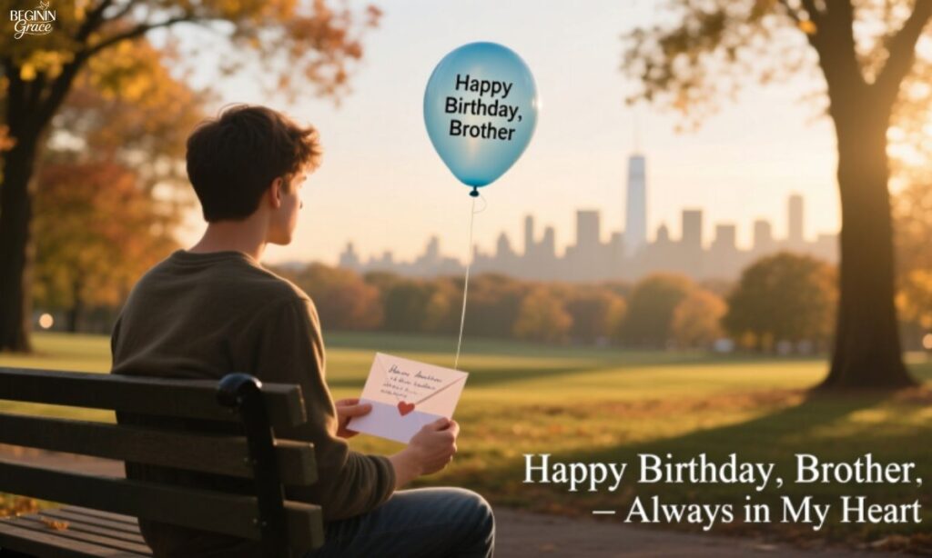 Birthday Prayer for My Brother Far Away