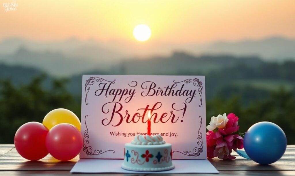 Birthday Prayer for My Brother's Happiness and Joy