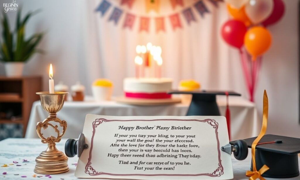 Birthday Prayer for My Brother's Success