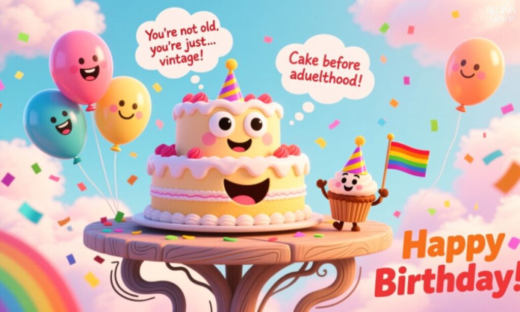 Funny and Light-Hearted Birthday Prayers to Make Them Smile