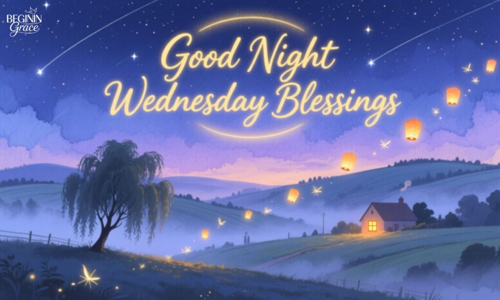 Good Night Wednesday Blessings