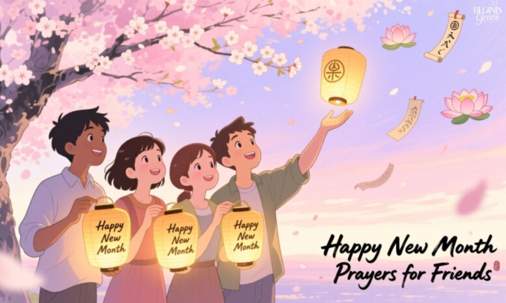 Happy New Month Prayers for Friends