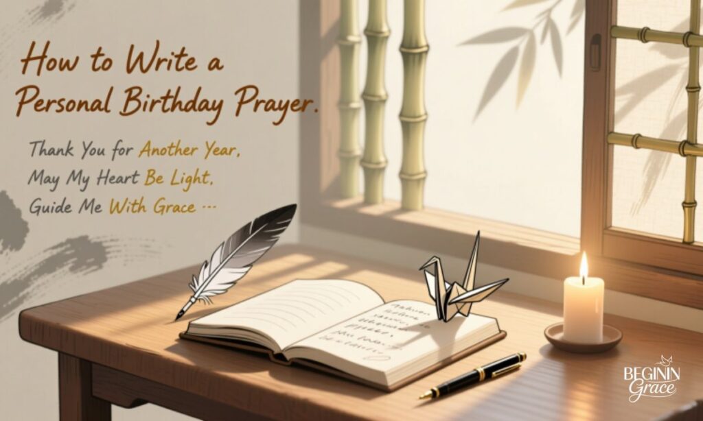 How to Write a Personal Birthday Prayer