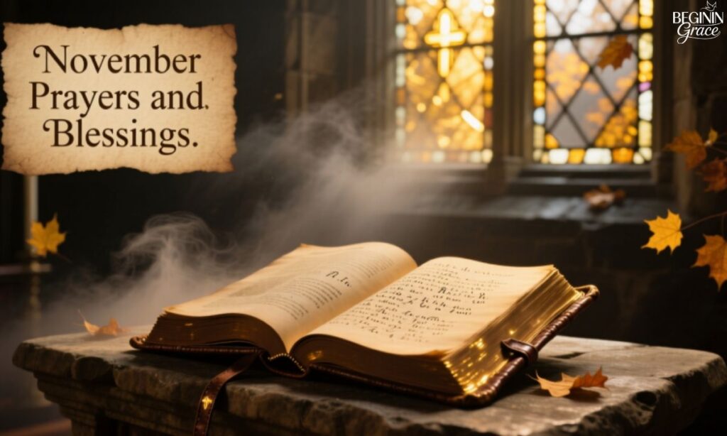 Powerful November Prayers and Blessings with Scriptures