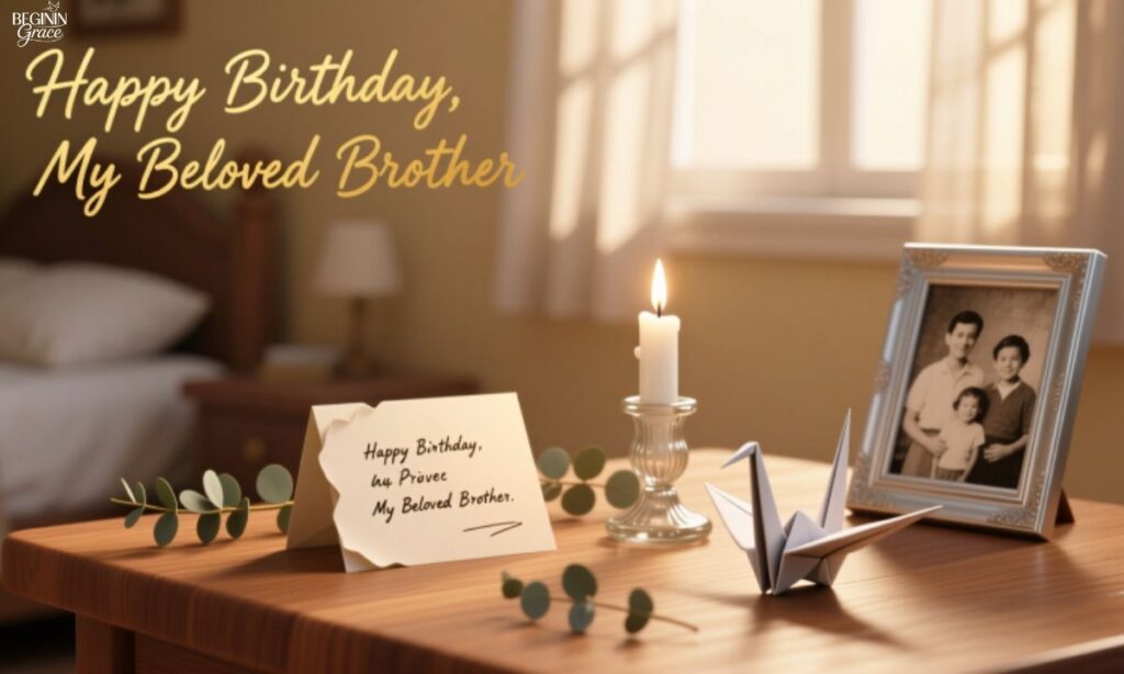 Short Birthday Prayers for My Brother