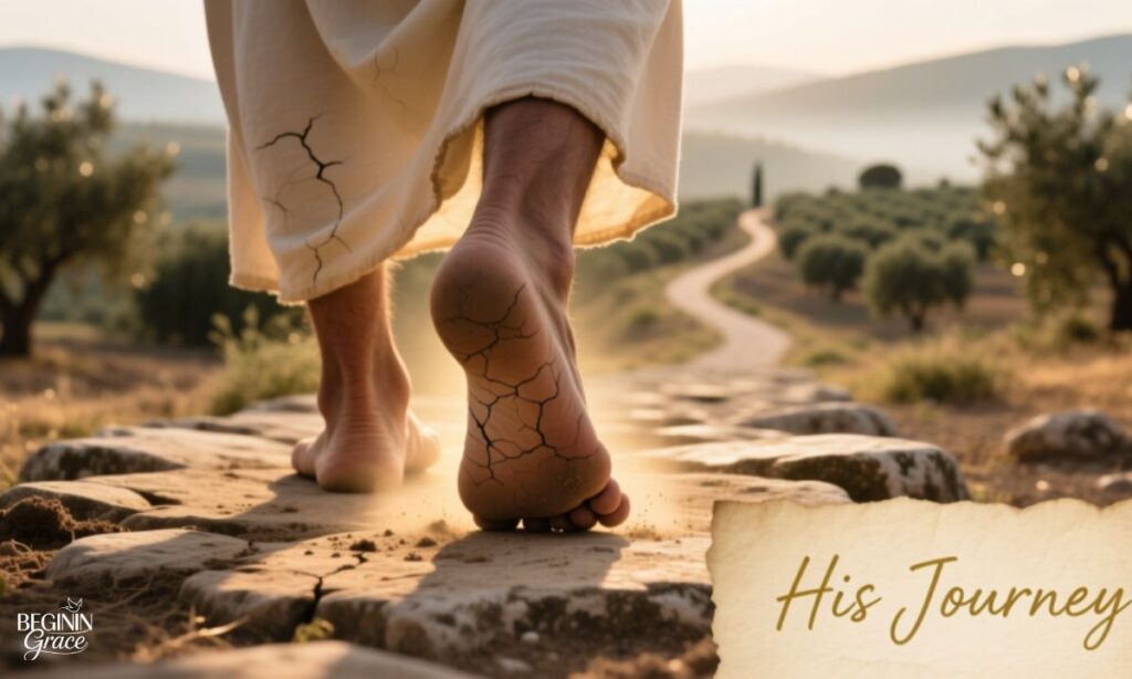 The Feet of Jesus - His Journey