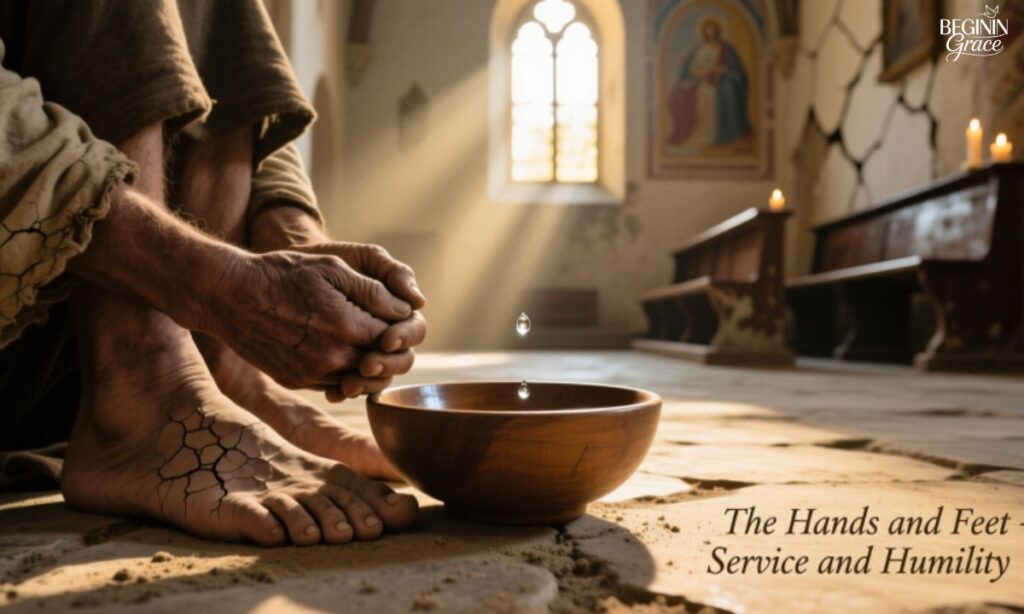 The Hands and Feet - Service and Humility