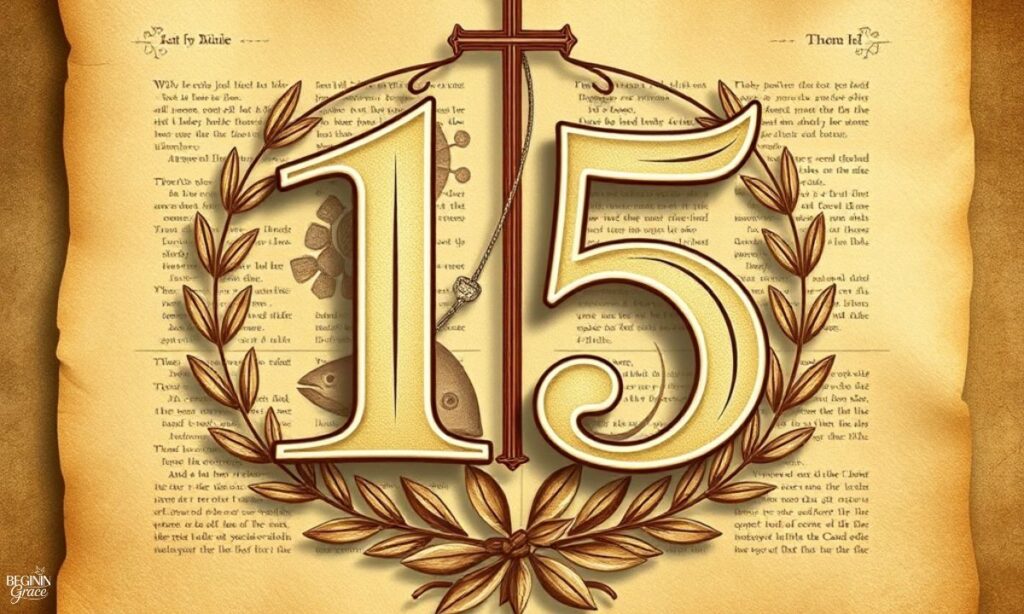 The Number 15 in the Bible – New Testament