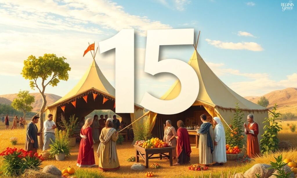 The Number 15 in the Bible – The Feast of Tabernacles in the Old Testament