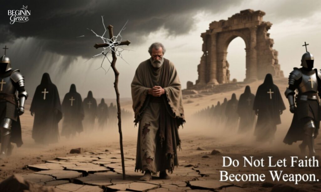 Warning Against Spiritual Militarism