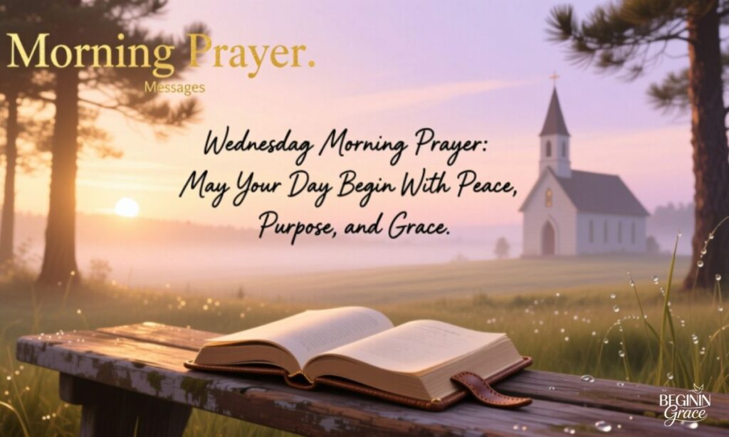 Wednesday Morning Prayer Quotes And Messages