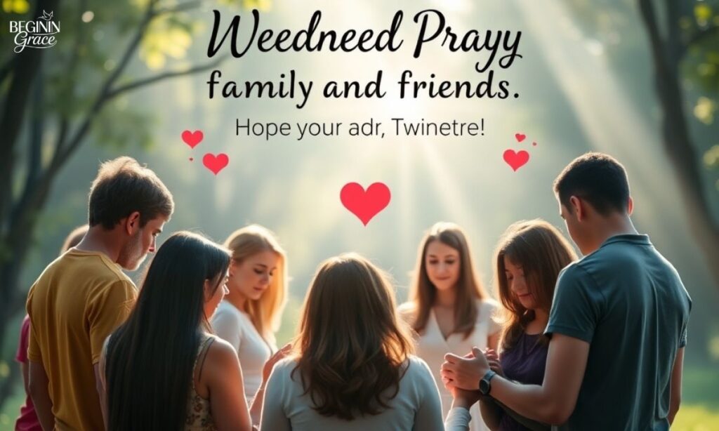 Wednesday Prayer For Family And Friends