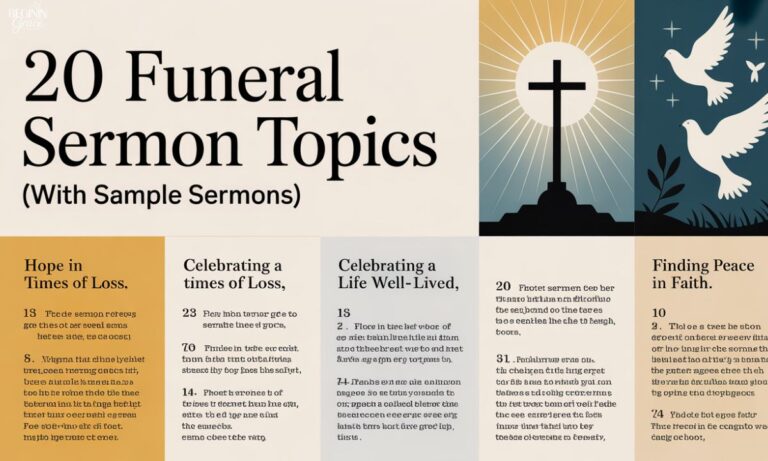 20 Funeral Sermon Topics (with Sample Sermons)