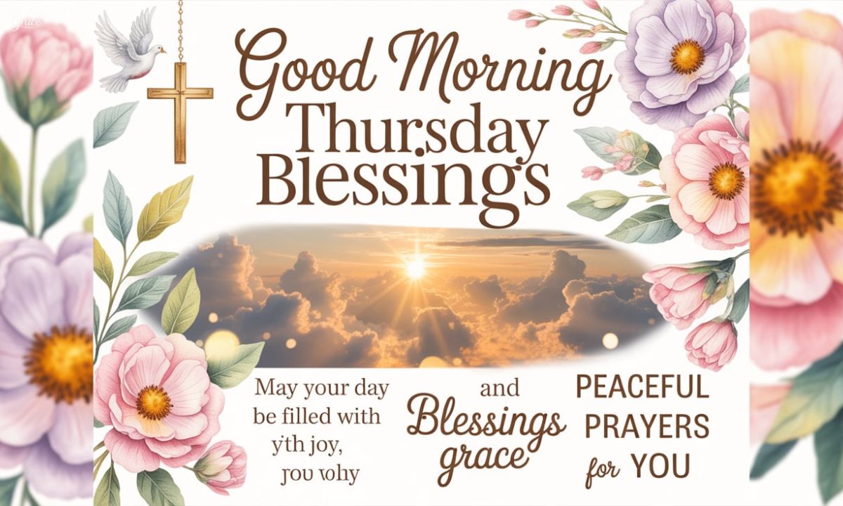 250+ Good Morning Thursday Blessings, Greetings and Prayers