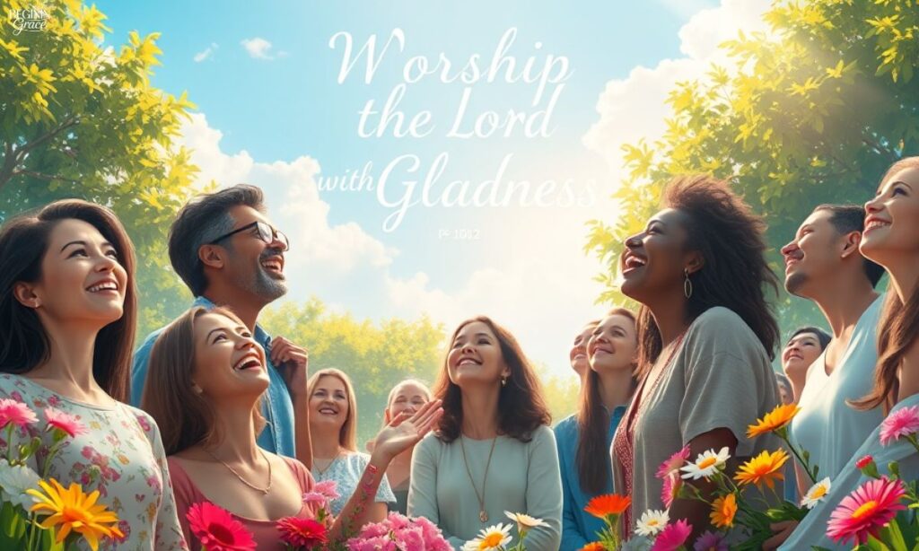 #3. Worship the Lord with Gladness Psalm 1002