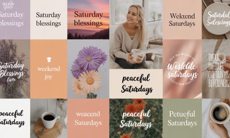 310+ Saturday Blessings Images & Quotes