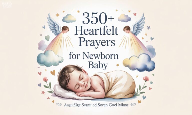 350+ Heartfelt Prayers for Newborn Baby