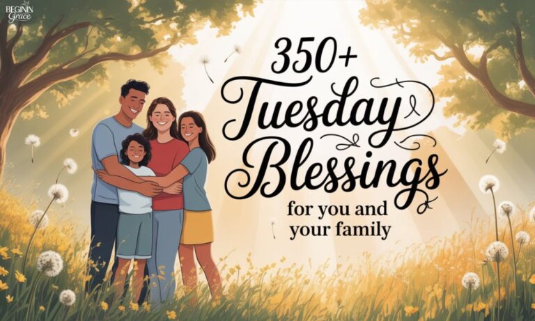 350+ Tuesday Blessings for You and Your Family