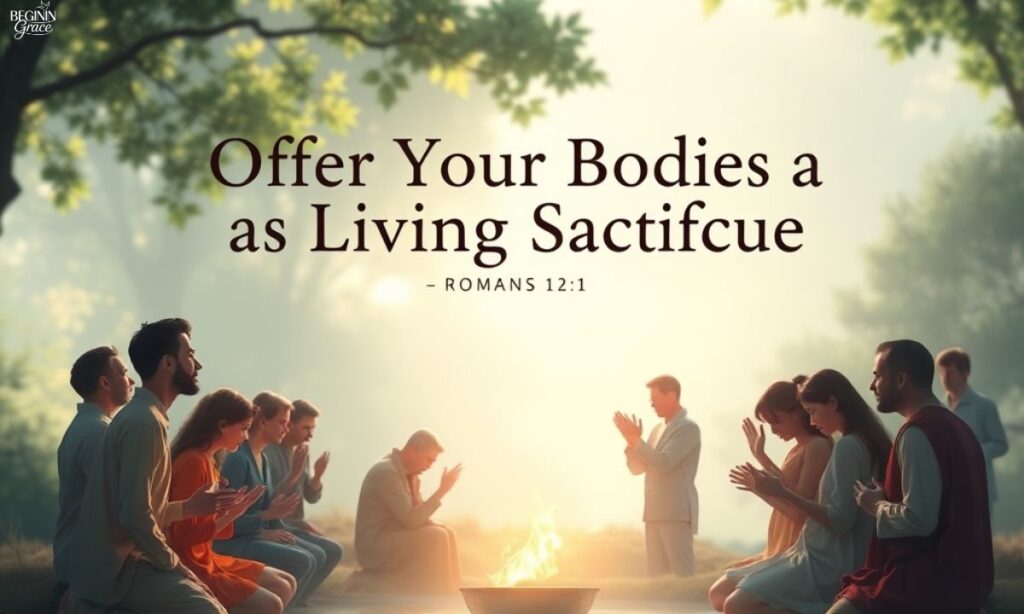 #5. Offer Your Bodies as a Living Sacrifice Romans 121