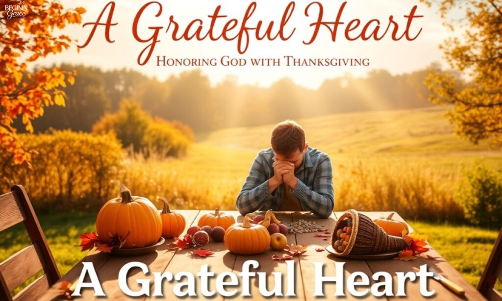 A Grateful Heart Honoring God with Thanksgiving