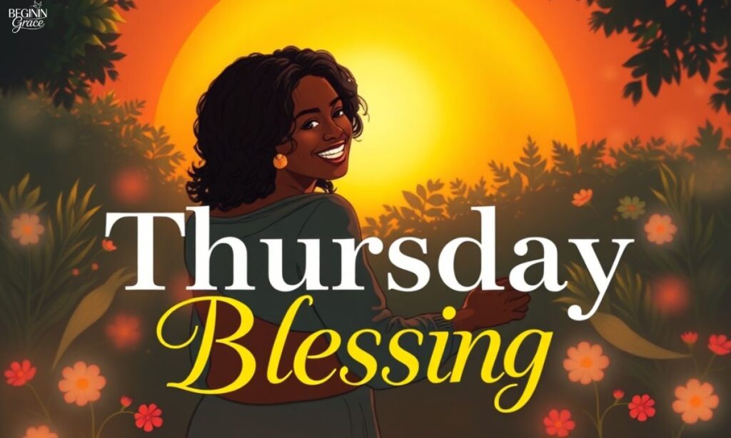 African American Thursday Blessings for Husband