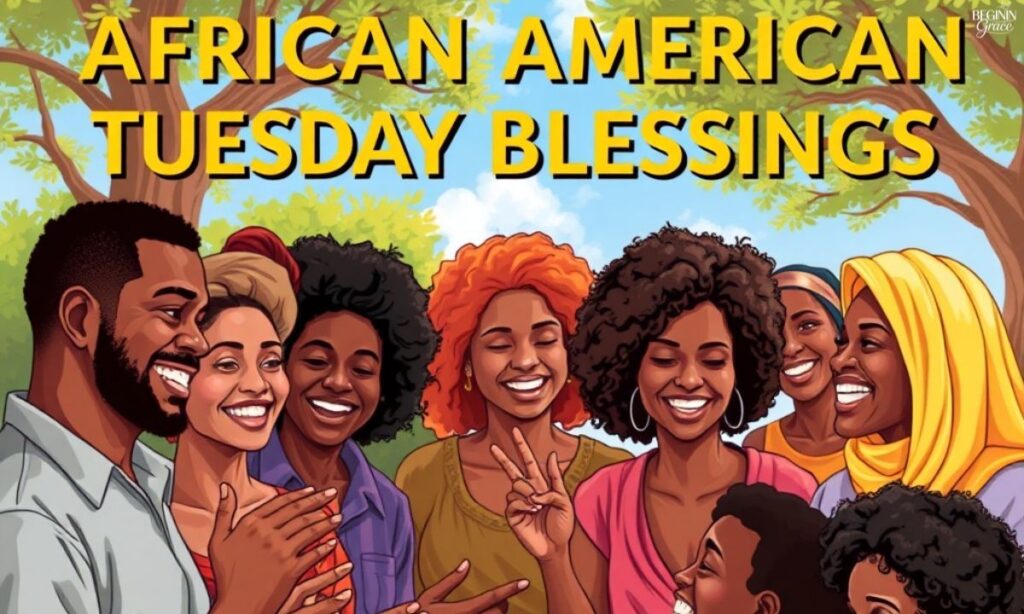 African American Tuesday Blessings