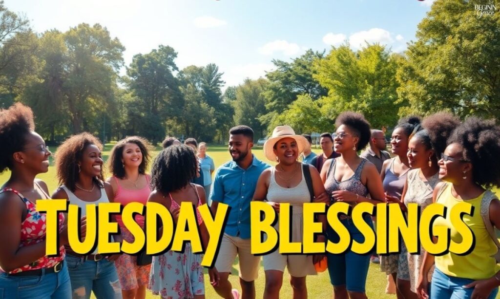 African American Tuesday Blessings GIFs