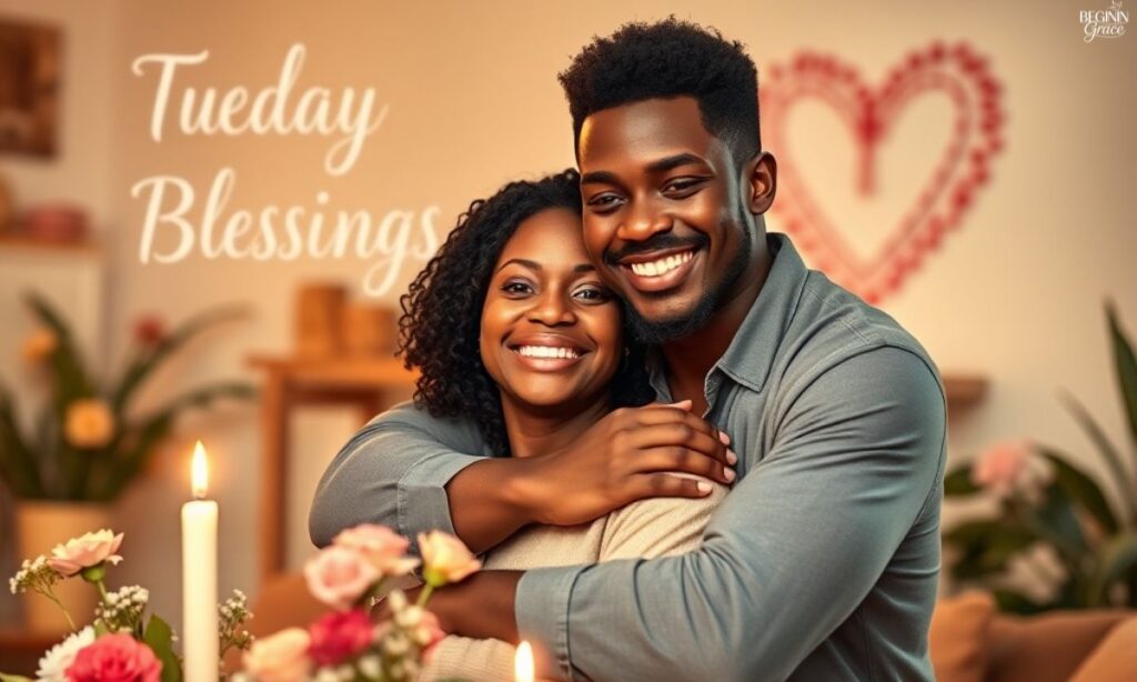 African American Tuesday Blessings for Husband