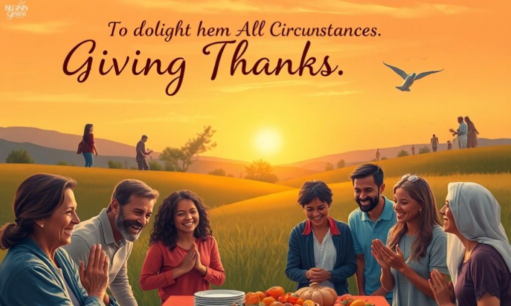 Giving Thanks in All Circumstances