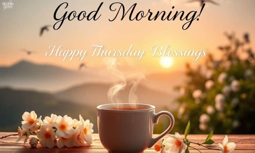 Good Morning Happy Thursday Blessings
