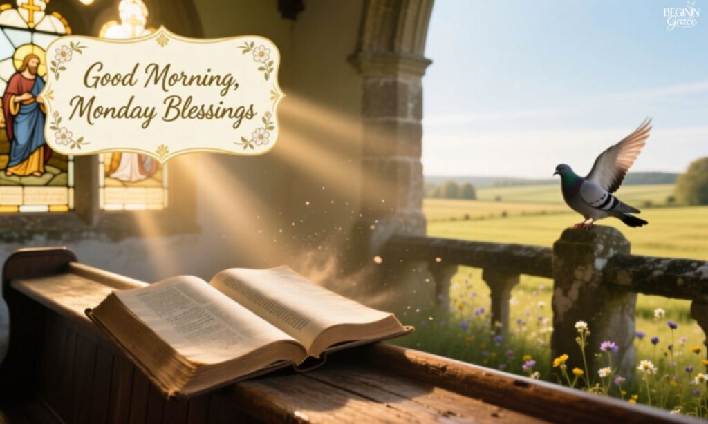 Good Morning Monday Blessings Bible Verses