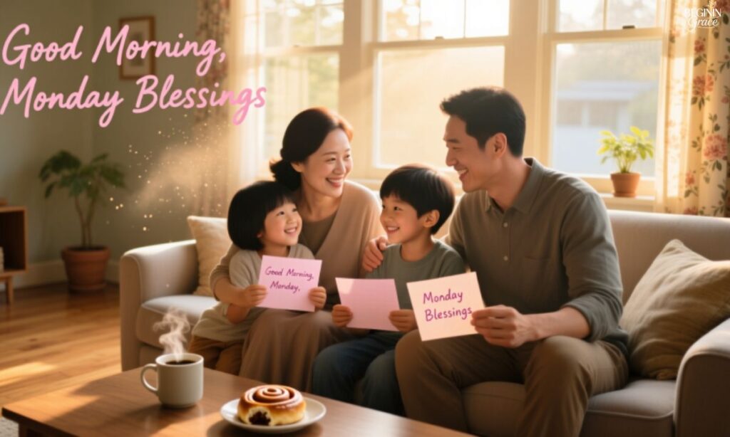 Good Morning Monday Blessings for Family Members