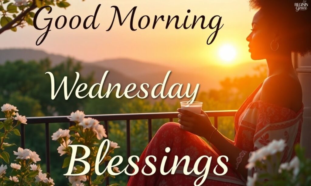 Good Morning Wednesday Blessings African American