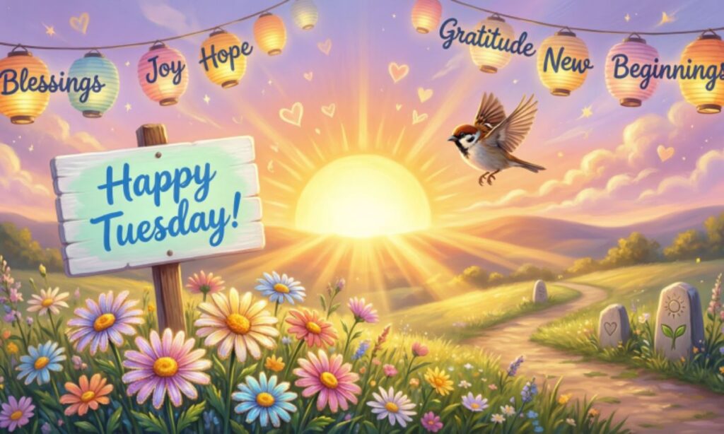 Happy and Uplifting Tuesday Blessings