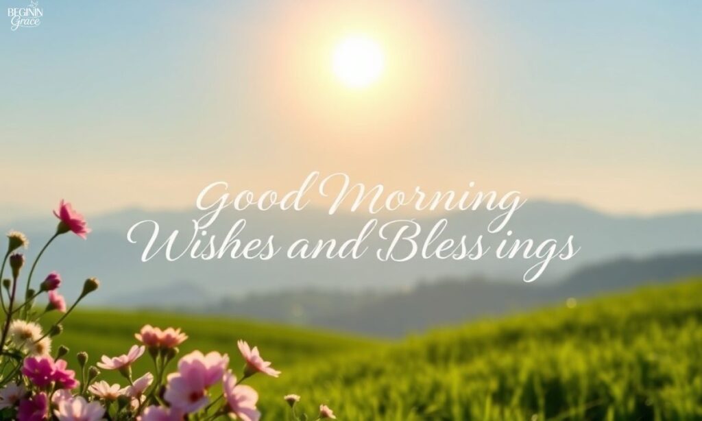 Heartfelt Good Morning Wishes and Blessings