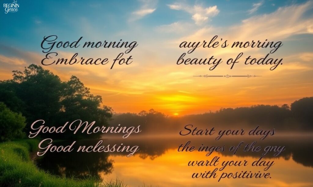 Inspirational Good Morning Blessings Quotes