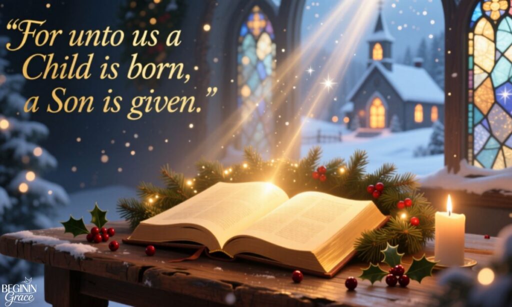 Inspirational Scriptures for a Meaningful Christmas