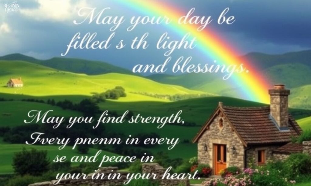 Irish Blessings for Daily Strength and Peace