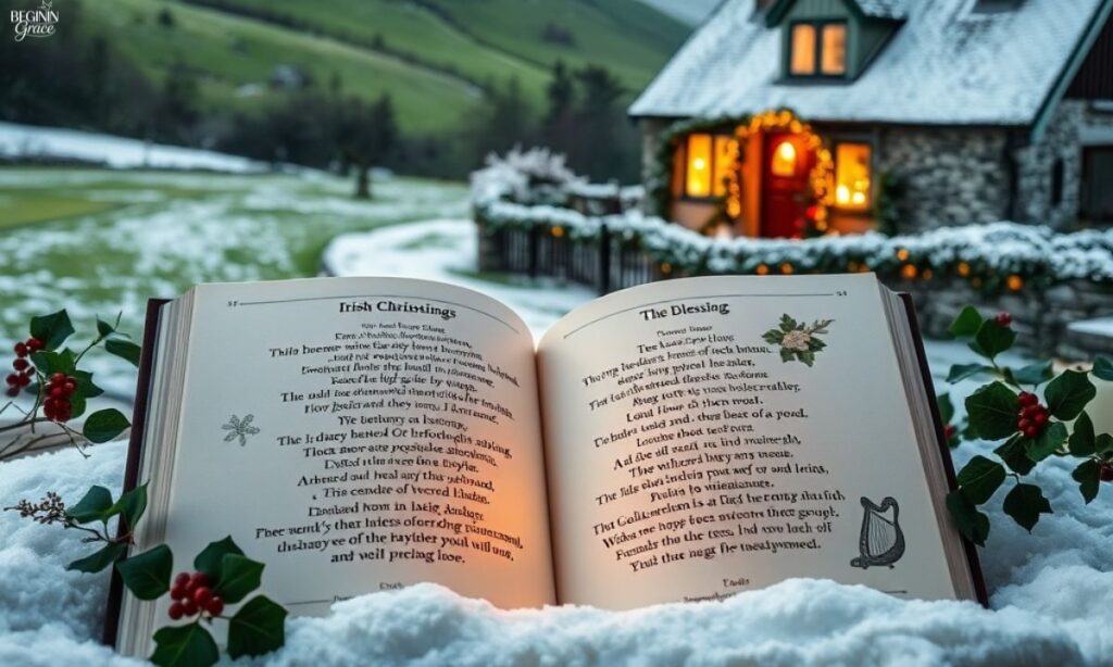 Irish Christmas Blessings 15 Poems and Carols in Irish Christmas