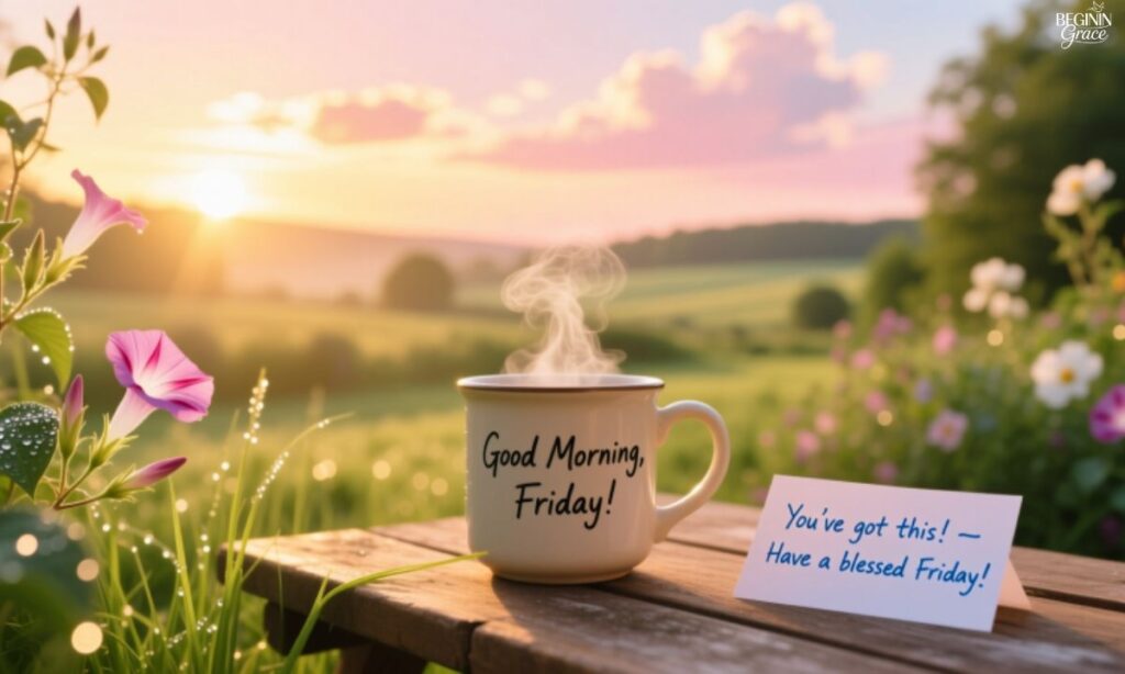 Positive Inspirational Good Morning Friday Blessings