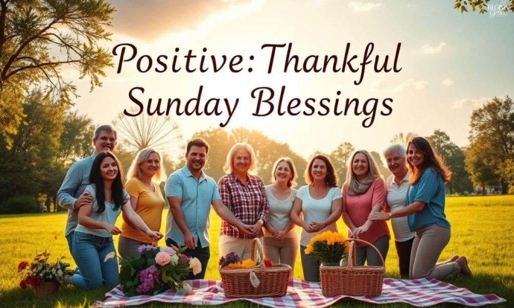 Positive Thankful Sunday Blessings