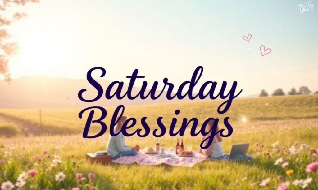 Saturday Blessings for Friends and Family Members