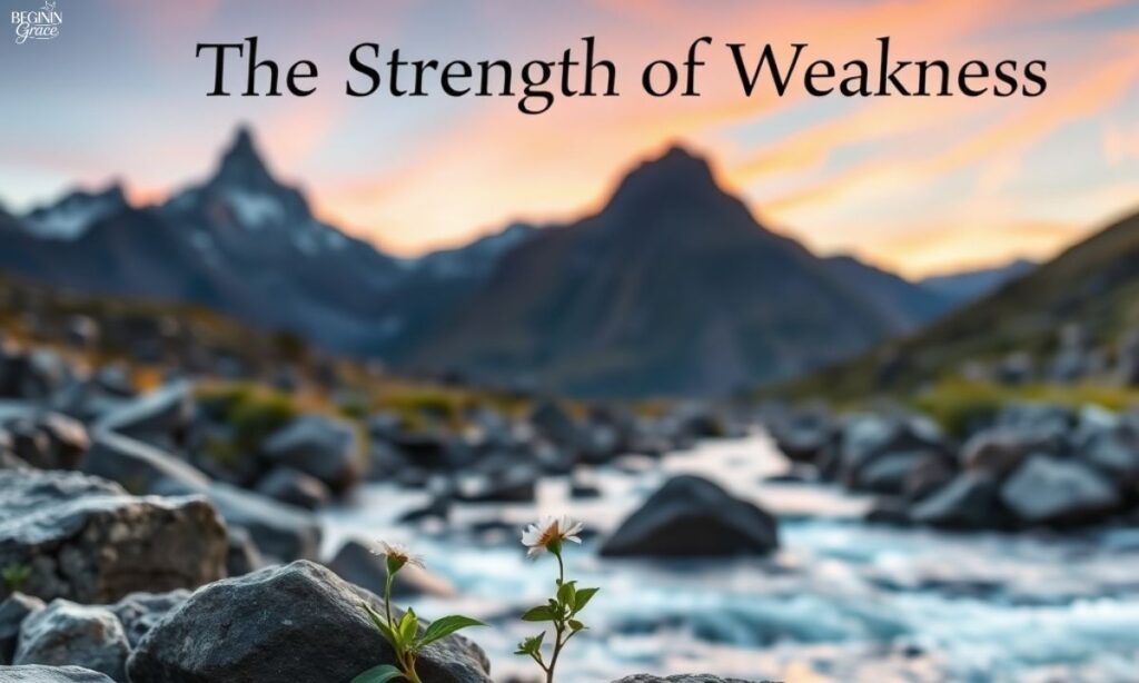 Sermon #7 The Strength of Weakness